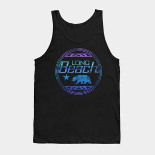 Retro Long Beach California Tank Top